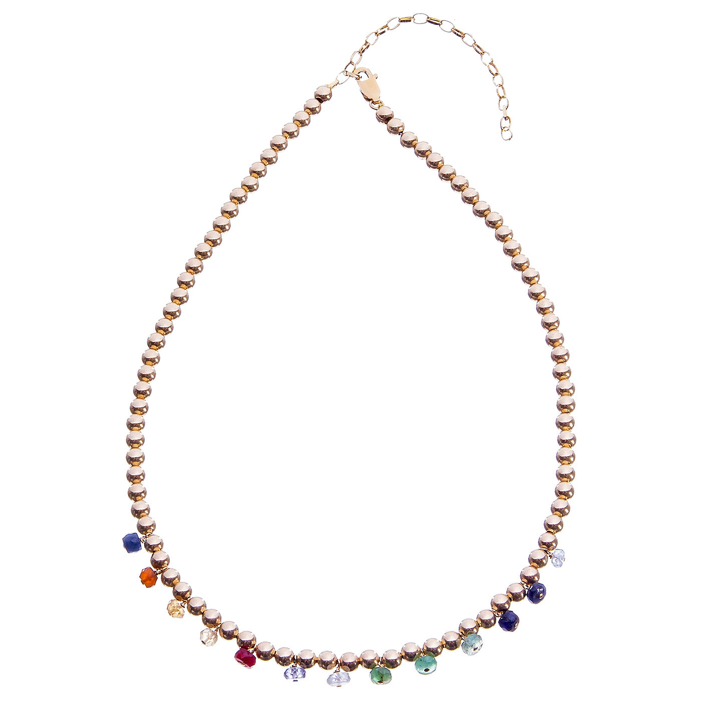 Rainbow Drop Choker
